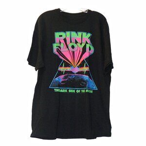 PINK FLOYD-DARK‎ SIDE BLACKLIGHT-GLOWS- T-SHIRT SZ. Lg-XL-2XL